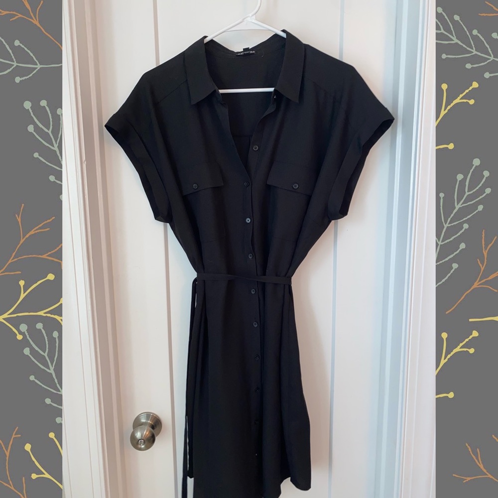 Button Front Dress